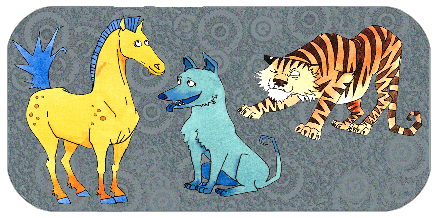 I quattro gruppi compatibili | San He | Gruppo tigre, cane, cavallo